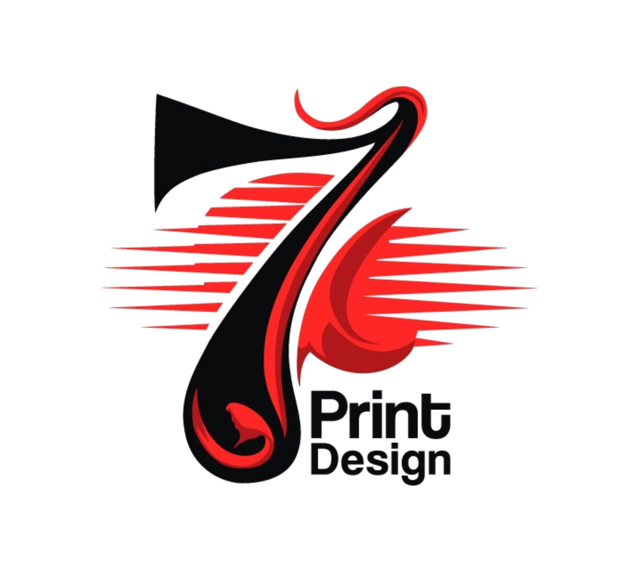 7 Print Logo
